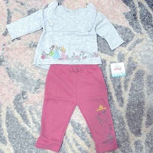 💖 NWT Disney Princess Outfit 6-9 months